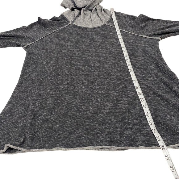 Free People Beach Cocoon Cowl Neck Pullover Gray Top Size XS/S - Picture 7 of 7